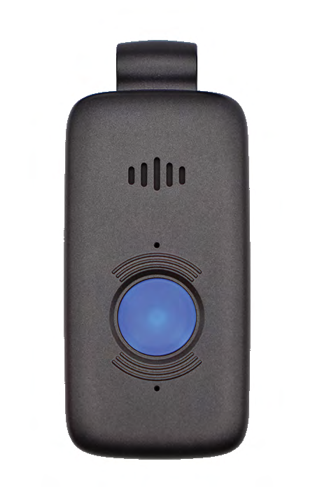 BesideYou Alert device — compact personal emergency response device with large blue call button